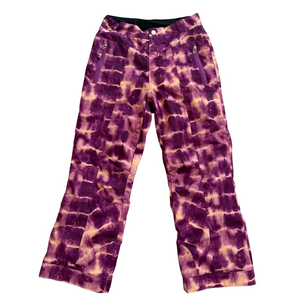 NWOT Obermeyer Brooke Insulated Snow Pants‎ Girls Large 14-16 Tropicamo Skiing